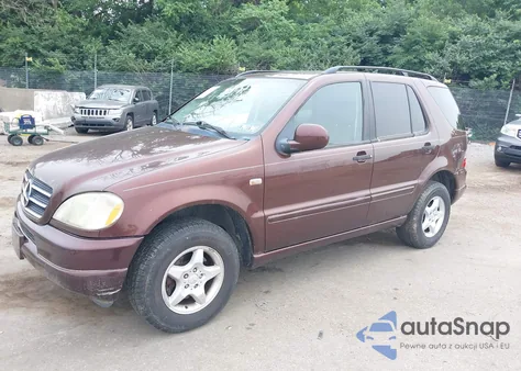 2001 Mercedes-Benz Ml 320 z USA, uszkodzony, nr VIN 4JGAB54EX1A243467